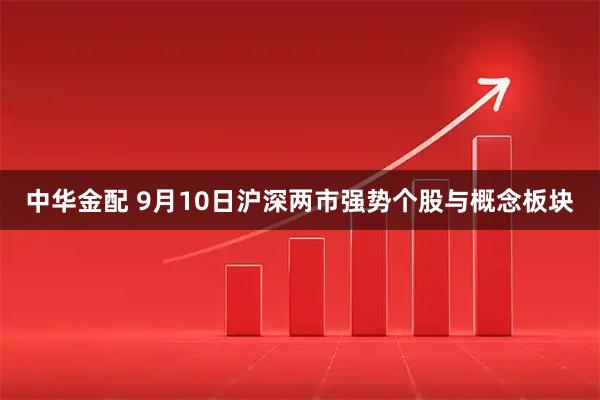 中华金配 9月10日沪深两市强势个股与概念板块