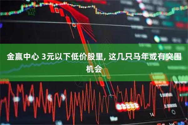 金赢中心 3元以下低价股里, 这几只马年或有突围机会